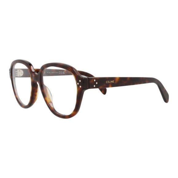 Celine Womens Round/Oval Havana Havana Transparent Fashion Designer Eyewear - Picture 1 of 4